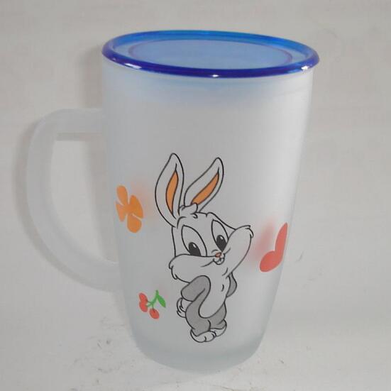 玻璃平印花，磨砂玻璃瓶